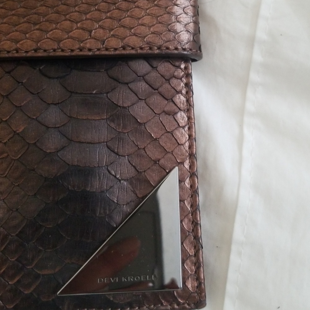 Devi Kroell Python clutch - Picture 2 of 4